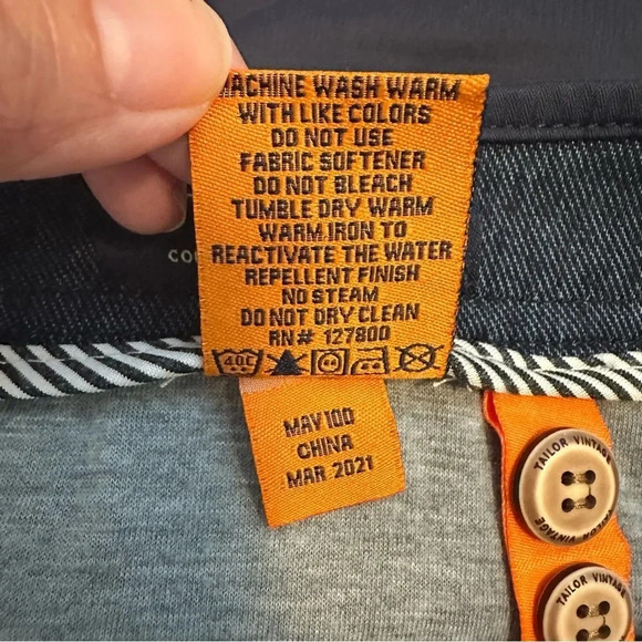 Tailor Vintage Greenwich Shorts - Picture 6 of 6